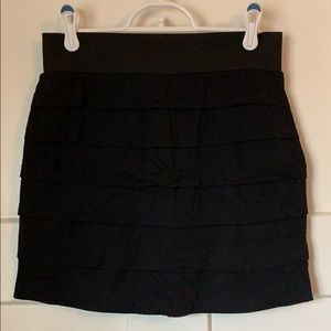 Express Ruffle Mini Skirt